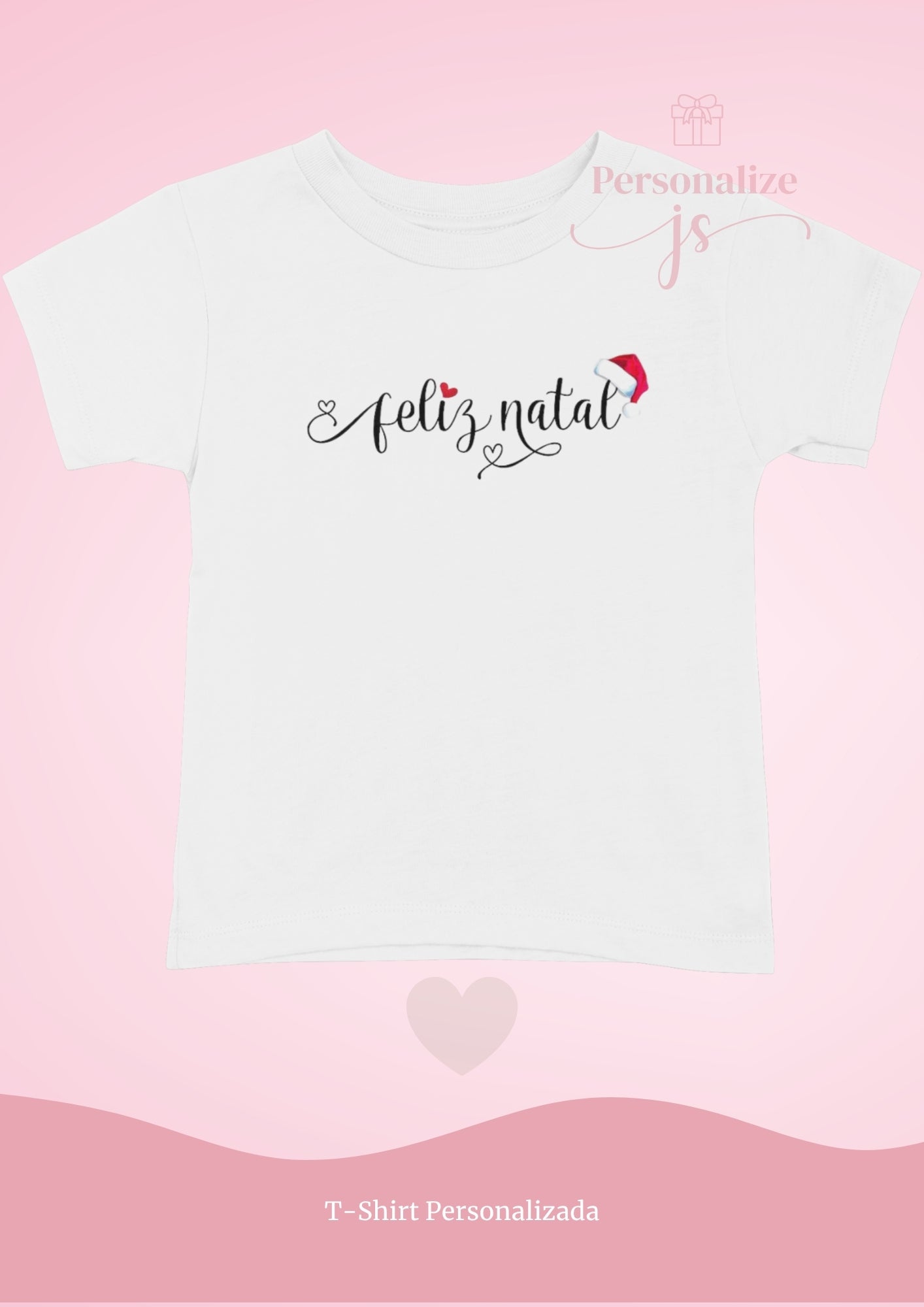 Estampa Personalizada - Feliz Natal