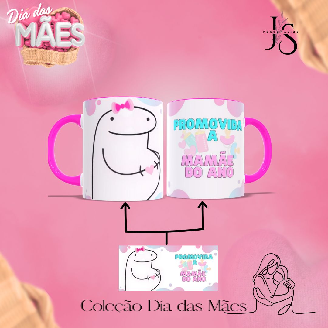 Caneca Promovida a Mãe do ano