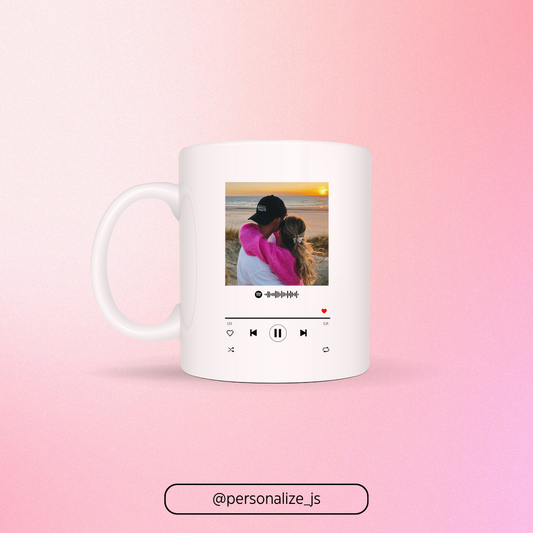 Caneca Spotify + Foto