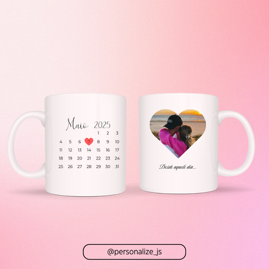 Data da caneca + foto