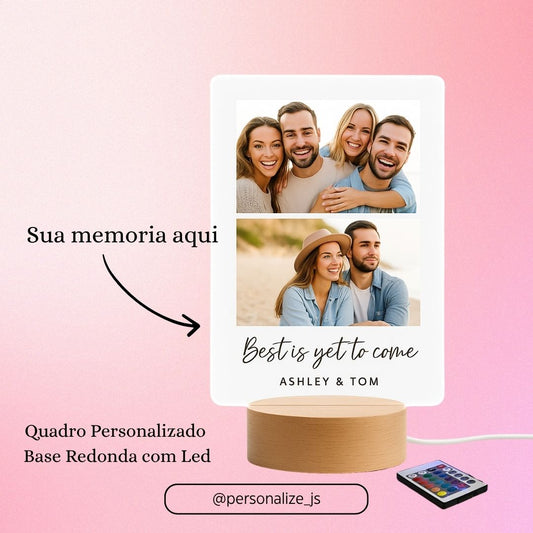 Quadro + Led