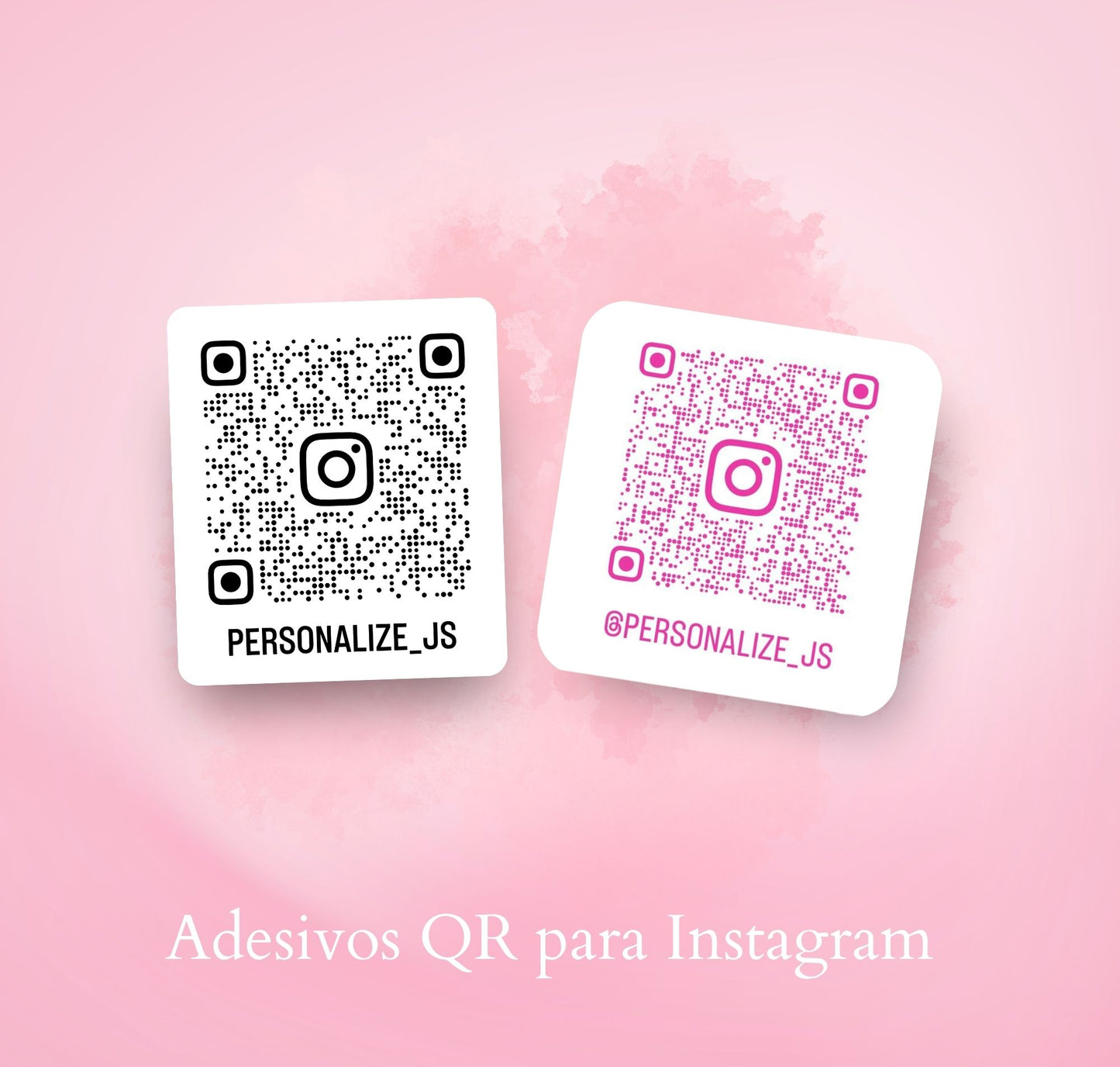 Adesivos QR para Instagram