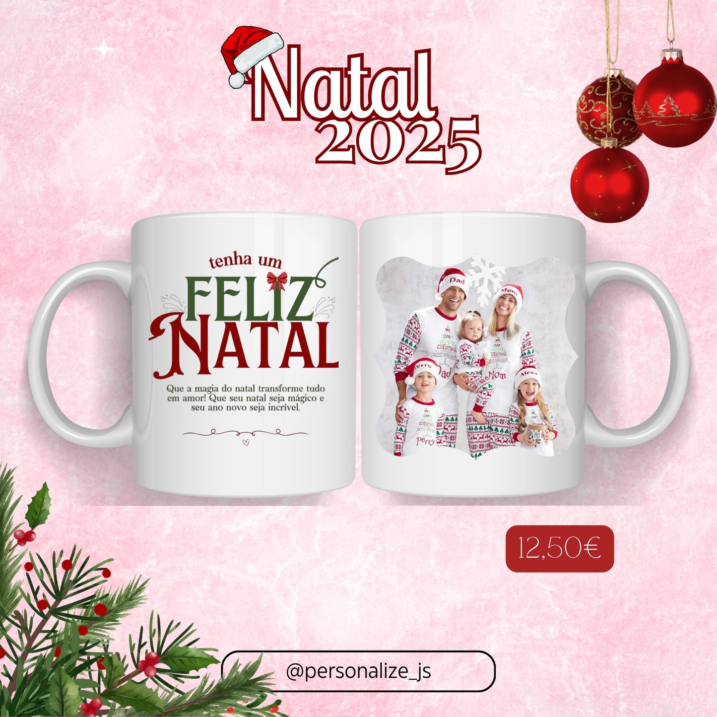 Feliz Natal - Caneca