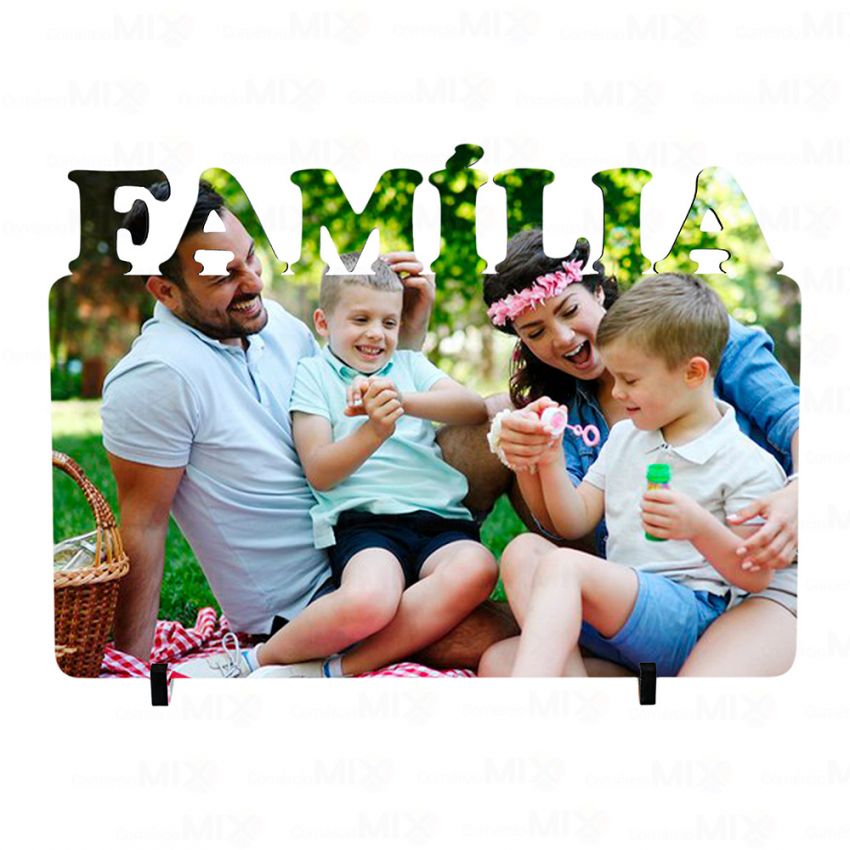 Quadro Decoração Família MDF